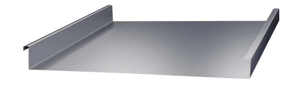 Metal Alliance illustration of the 150MSAllSeam mechanically seamed standing seam panel