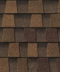 GAF Timberline HDZ® Chestnut Valley manufacturer shingle color reference