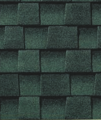 GAF Timberline HDZ® Hunter Green manufacturer shingle color reference