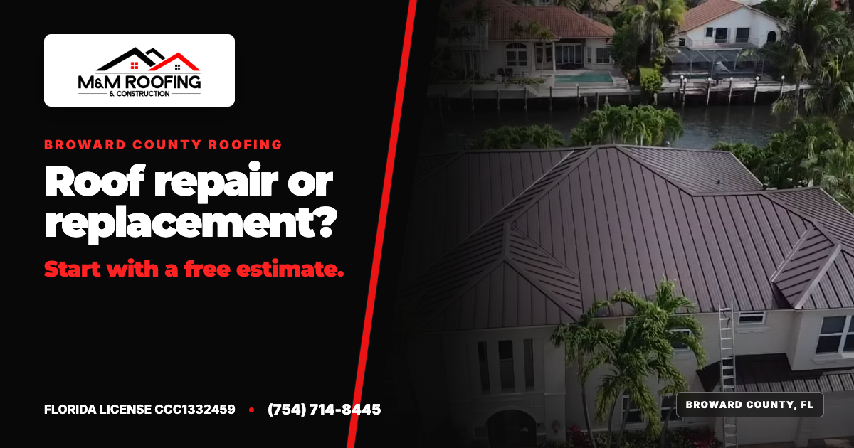 How Long Does Roof Replacement Take in Broward County?