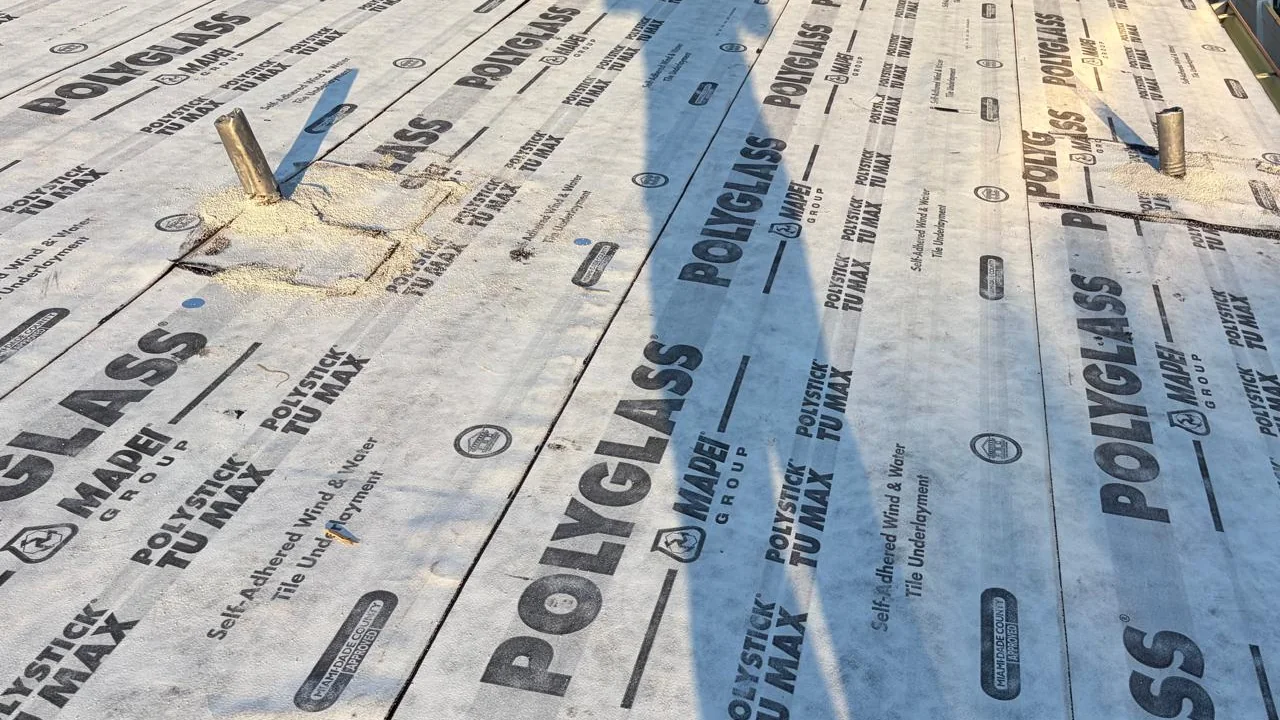 Miramar Tile Reroof Dry-In | In-Progress Case Study