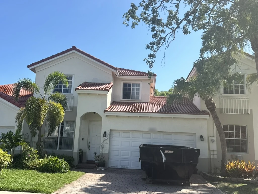 Villa 900 Concrete Tile Roof Project in Miramar, FL