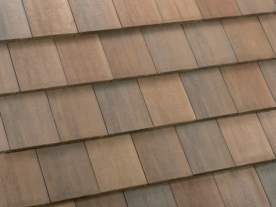 Eagle Bel Air Santa Cruz Blend concrete roof tile color sample, 4402