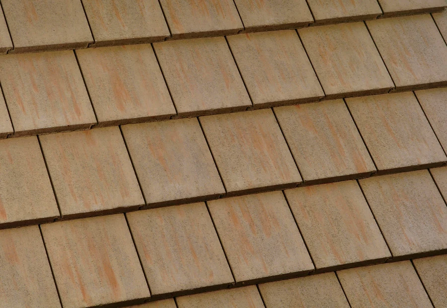 Eagle Bel Air Weathered Adobe concrete roof tile color sample, 4530