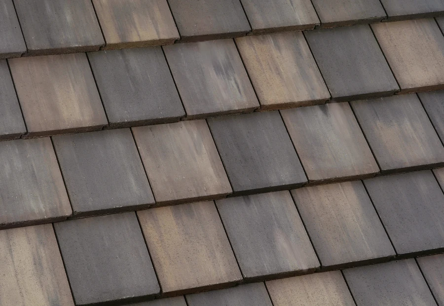 Eagle Bel Air Concord Blend concrete roof tile color sample, 4602