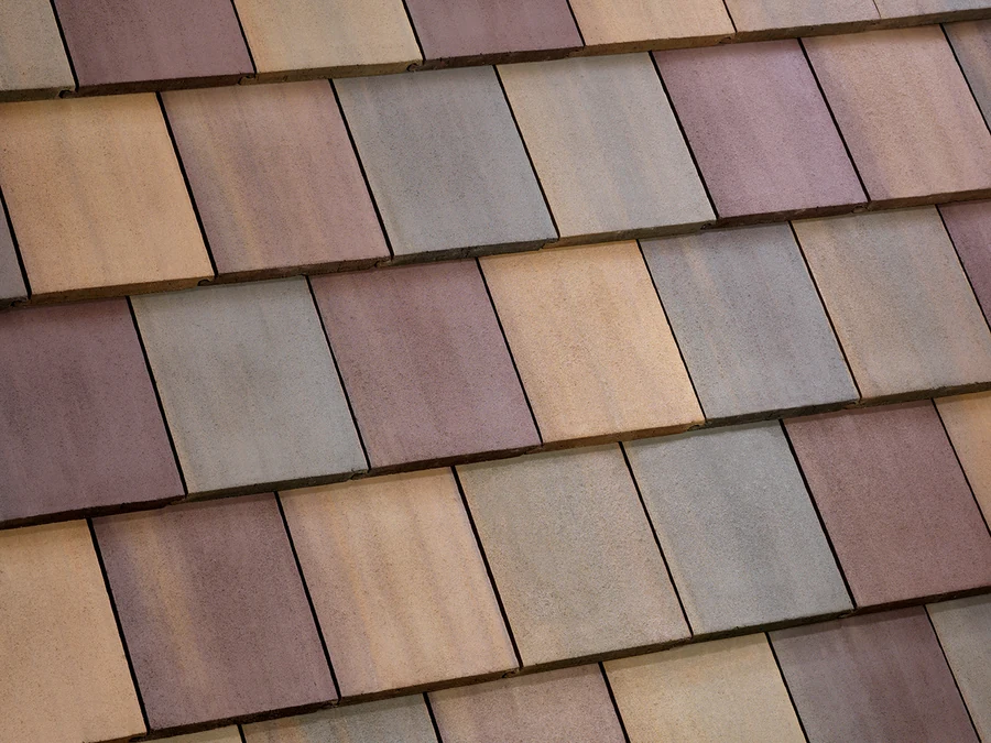Eagle Bel Air Bloomingdale Blend concrete roof tile color sample, 4620