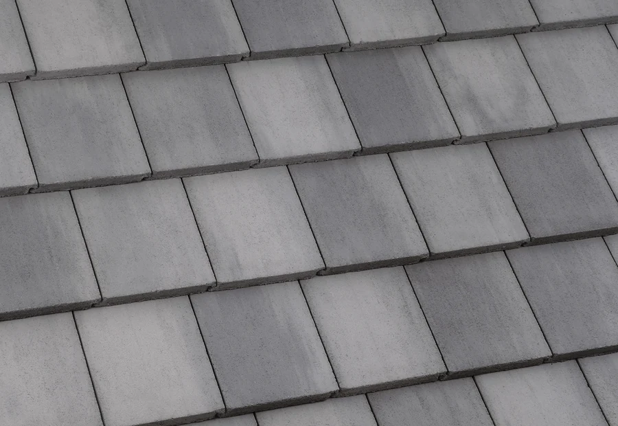 Eagle Bel Air Light Gray Range concrete roof tile color sample, 4679