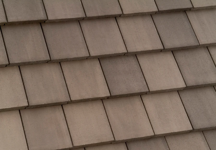 Eagle Bel Air Brown Range concrete roof tile color sample, 4689