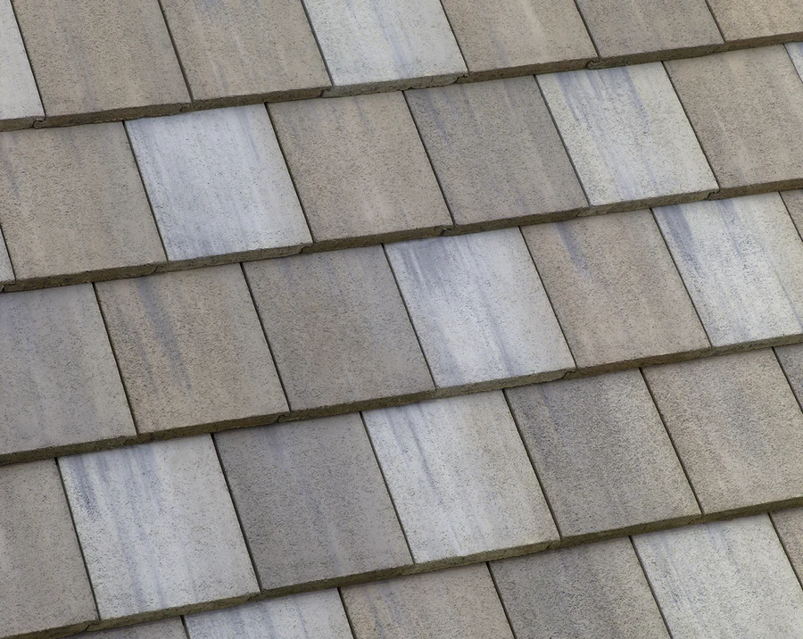 Eagle Bel Air Hillsborough Blend concrete roof tile color sample, 4883